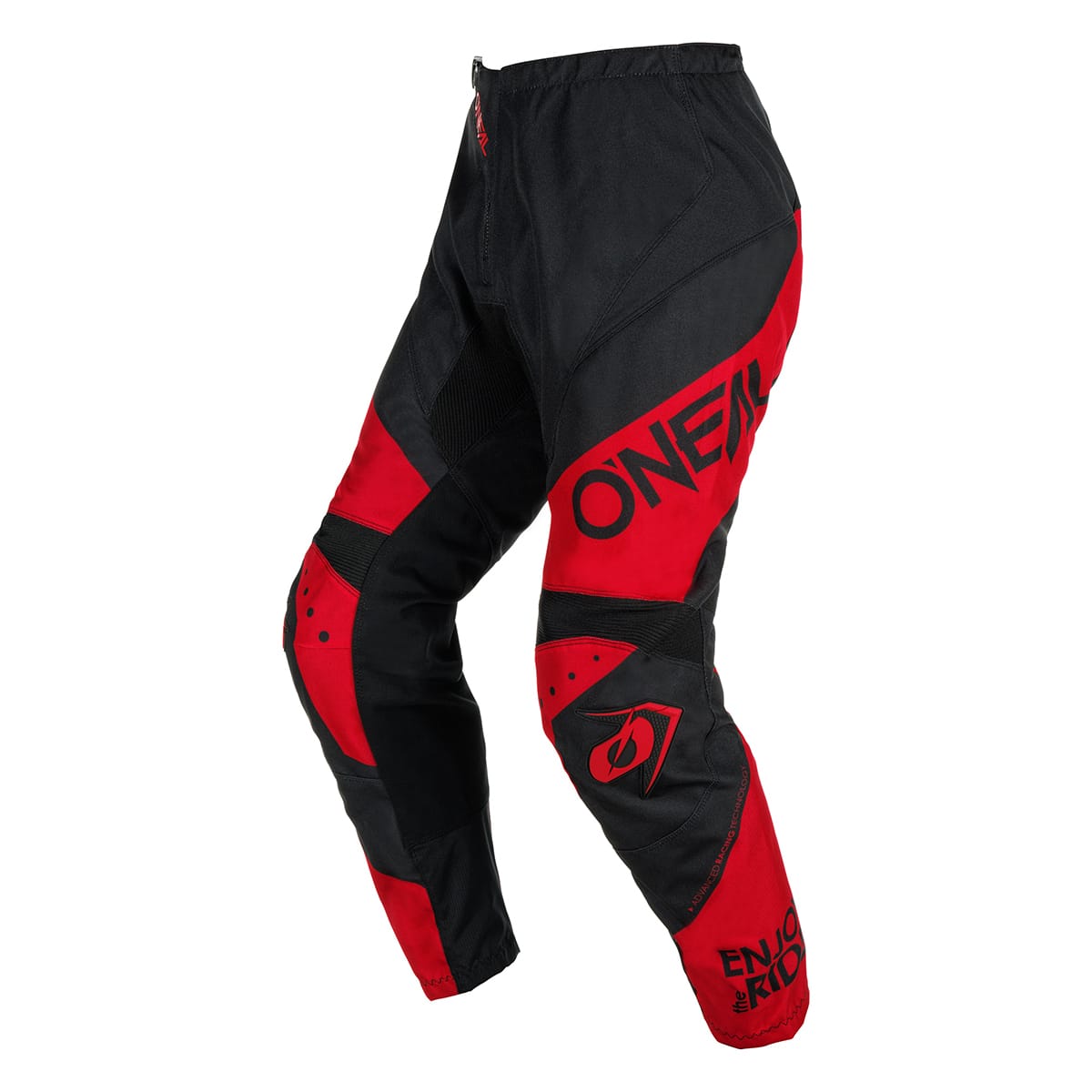 Pantaloni O'NEAL ELEMENT RACEWEAR Nero/Rosso