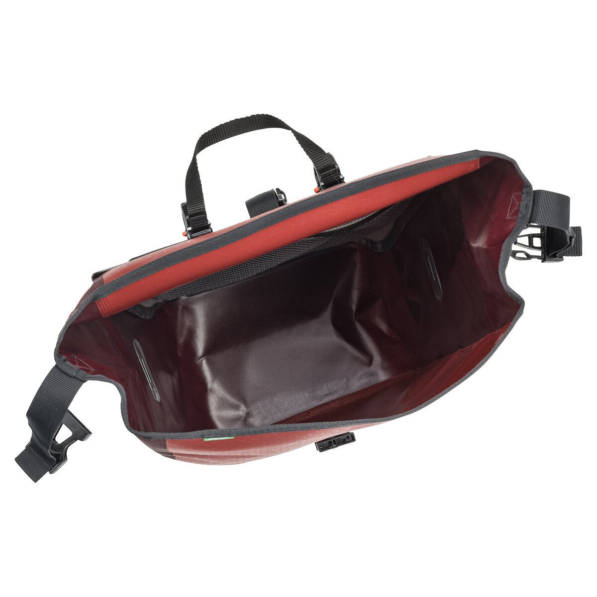 Coppia di borse portapacchi VAUDE AQUA FRONT 28 L rosse