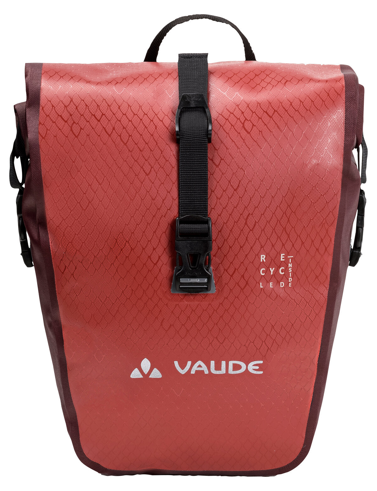 Coppia di borse portapacchi VAUDE AQUA FRONT 28 L rosse