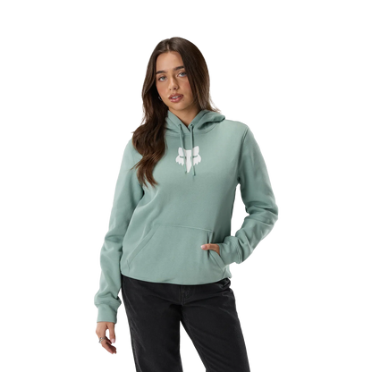 Felpa con cappuccio FOX HEAD da donna blu