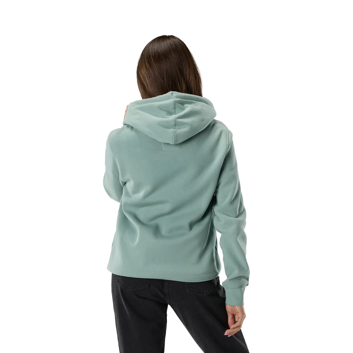 Felpa con cappuccio FOX HEAD da donna blu