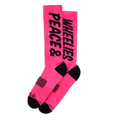 Calze TROY LEE DESIGNS PERFORMANCE PEACE & WHEELIES Fucsia