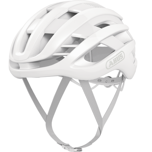 ABUS AIRBREAKER PURE Casco da strada Bianco