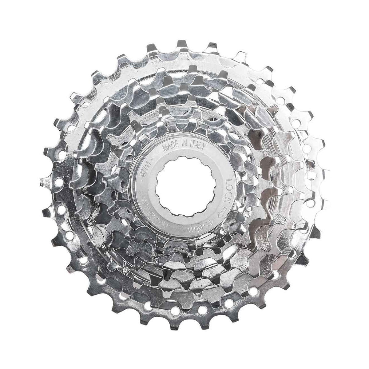 Pacco pignoni MICHE PRIMATO 10 velocità Campagnolo – foto principale su sfondo bianco