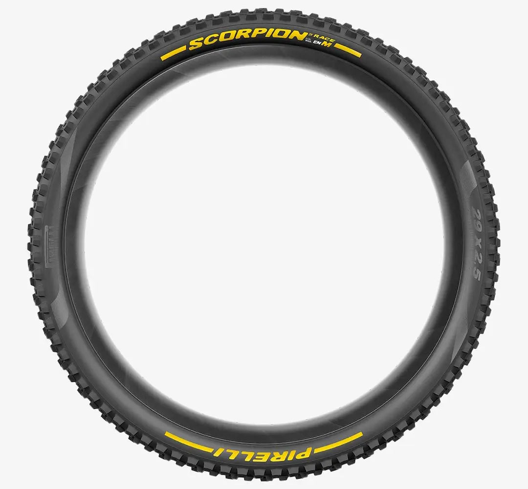 Pneumatico PIRELLI SCORPION RACE ENDURO M 29x2,5 Tubeless Ready Soft Nero/Giallo 4191200