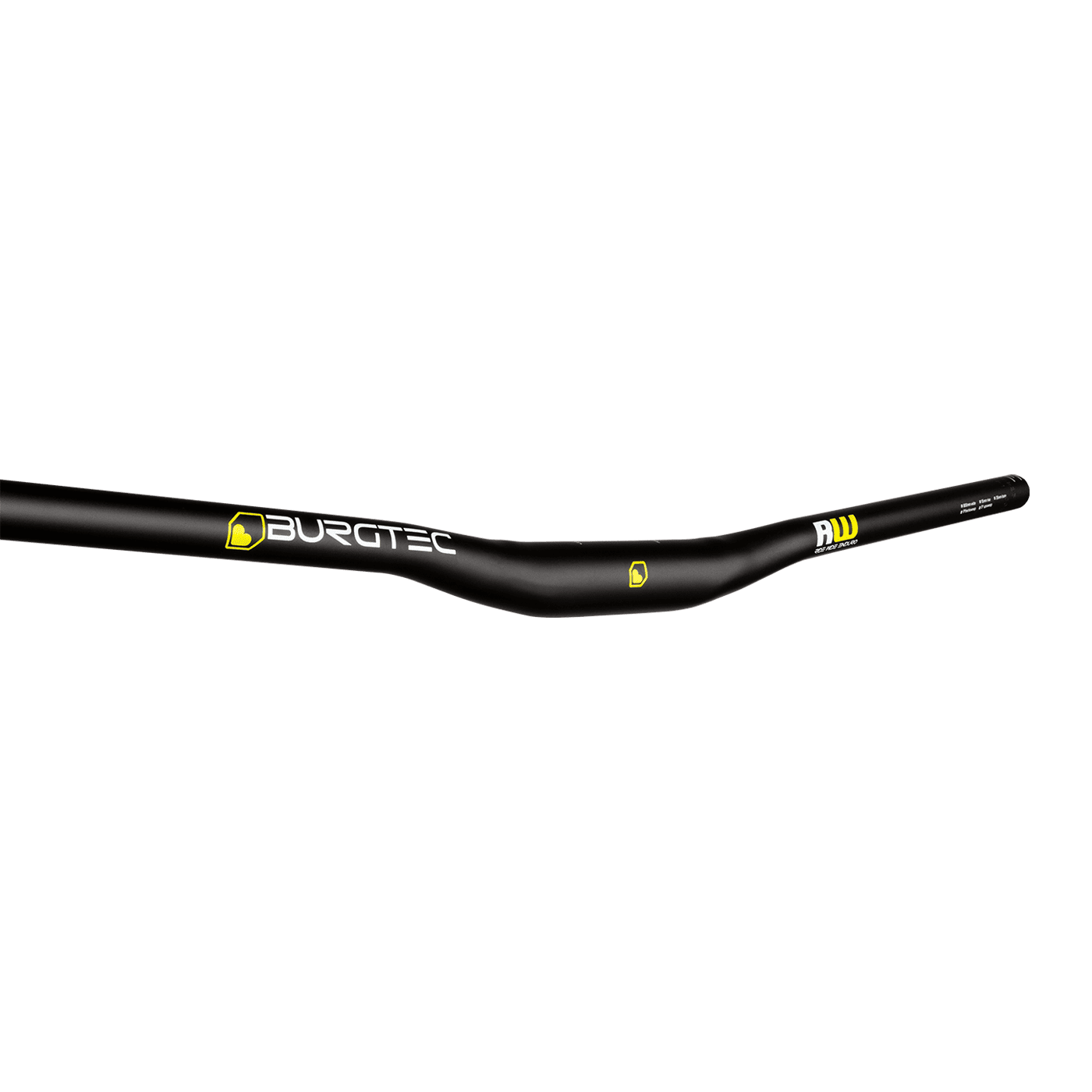 Manubrio BURGTEC RIDE WIDE ENDURO Rise 15mm 800mm Nero