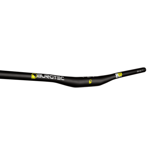 Manubrio BURGTEC RIDE WIDE DH Rise 15mm 800mm Nero