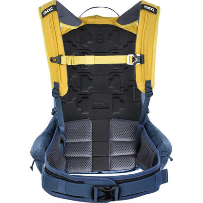 Zaino con protezione dorsale EVOC TRAIL PRO 26L Giallo/Blu