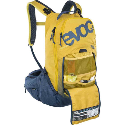 Zaino con Dorsale EVOC TRAIL PRO 16L Giallo/Blu