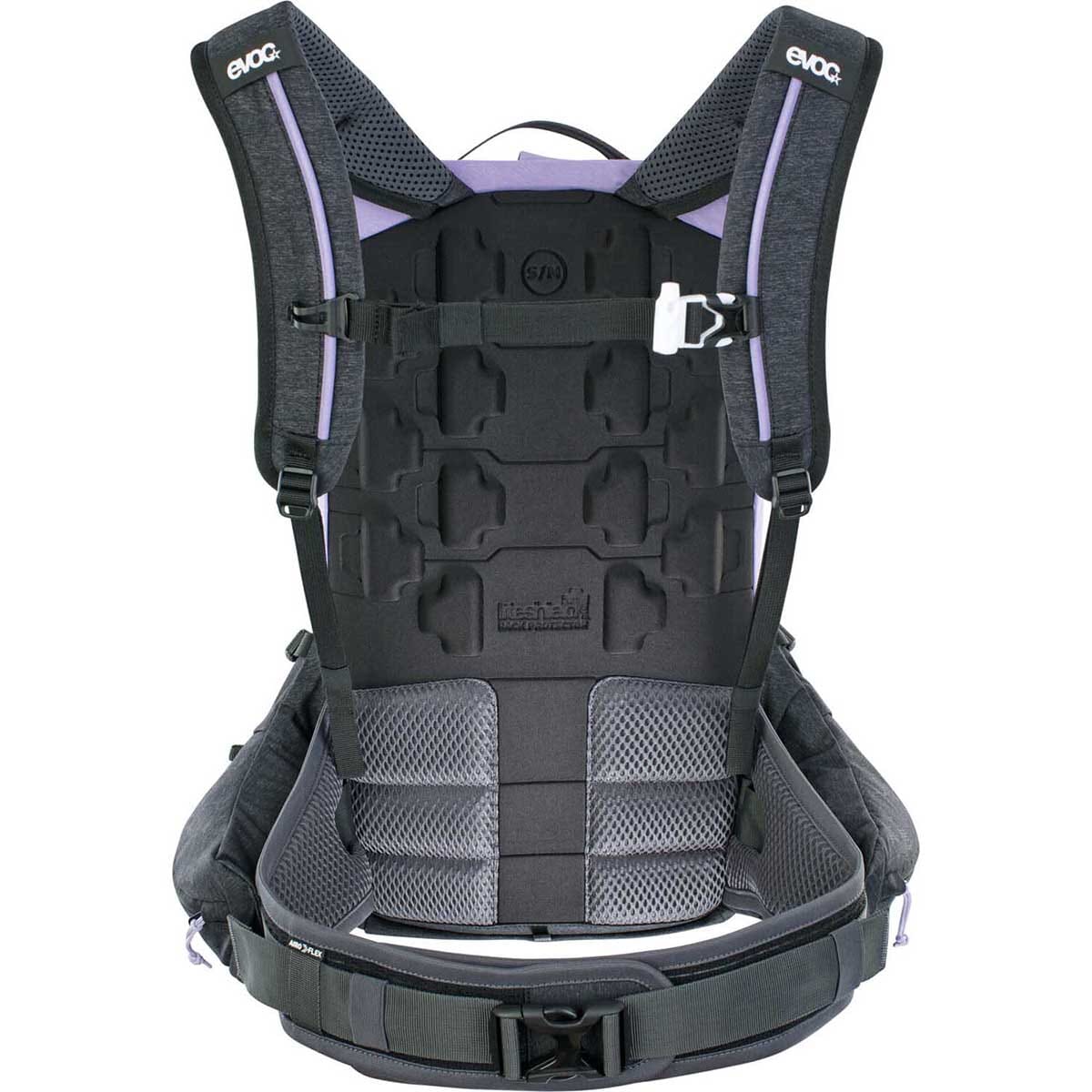 Sac à Dos avec Dorsale EVOC TRAIL PRO 16L Violet