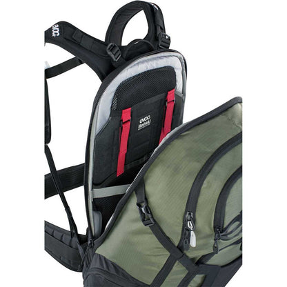 Zaino con Dorsale EVOC FR TOUR E-RIDE 30L Kaki