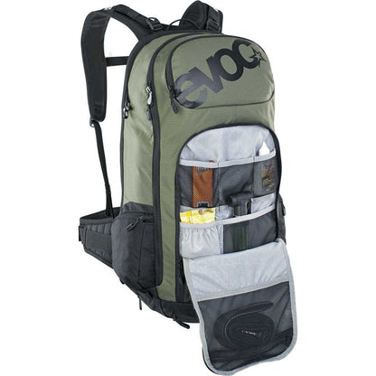 Zaino con Dorsale EVOC FR TOUR E-RIDE 30L Kaki