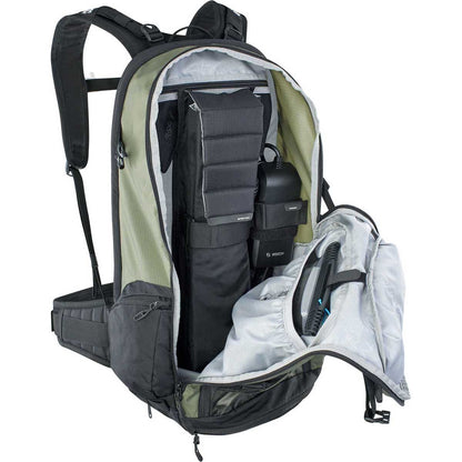 Zaino con Dorsale EVOC FR TOUR E-RIDE 30L Kaki