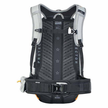 Zaino con Dorsale EVOC FR ENDURO E-RIDE 16L Grigio/Arancione