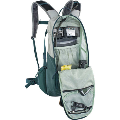 Zaino EVOC E-RIDE 12L Grigio/Petrol