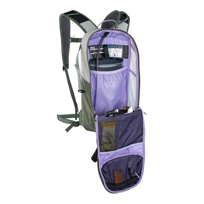 Zaino EVOC RIDE 8L Grigio/Kaki