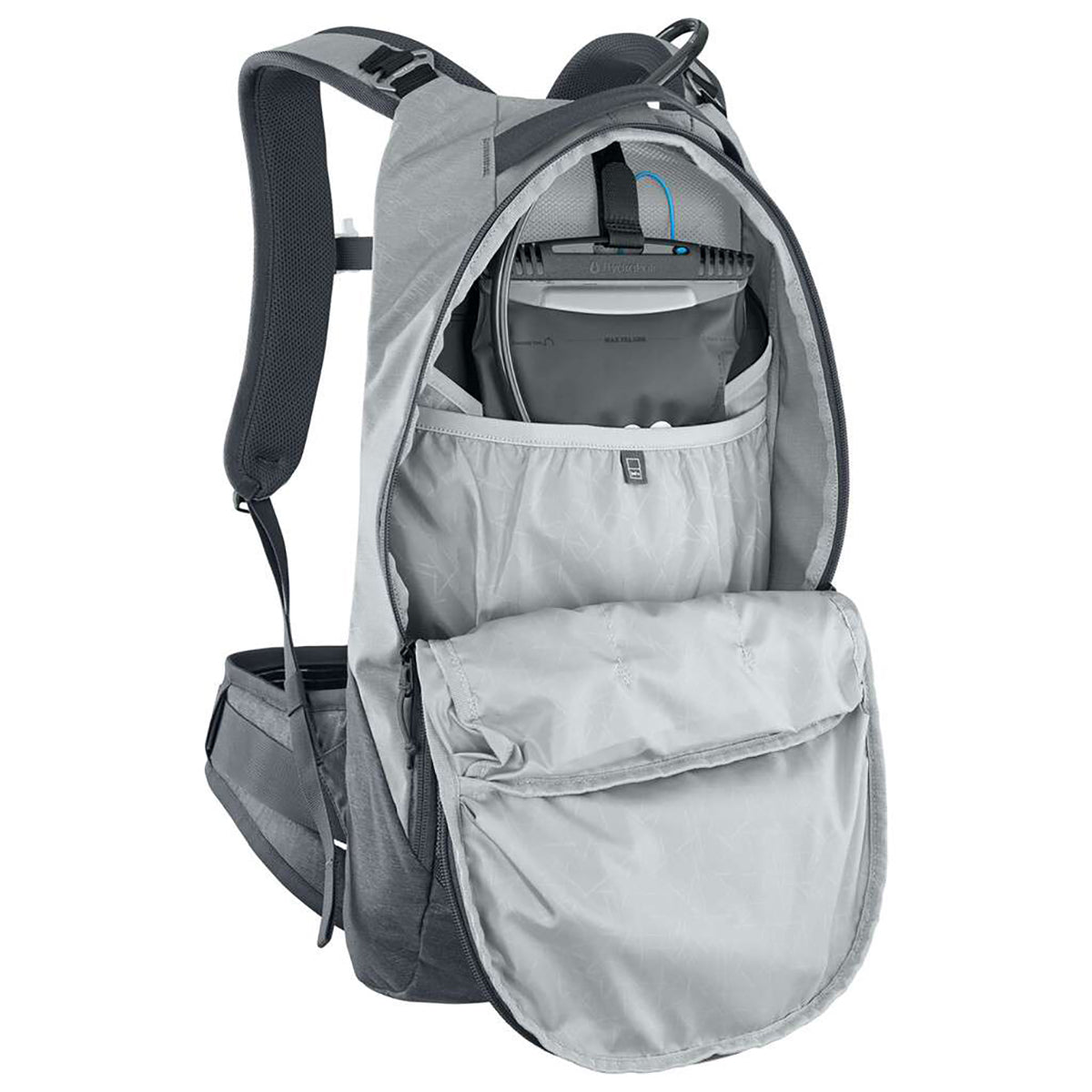 Zaino con Back Pack EVOC TRAIL PRO 10 Grigio