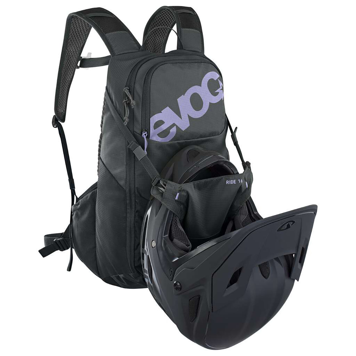 Zaino EVOC RIDE 16 Nero/Viola