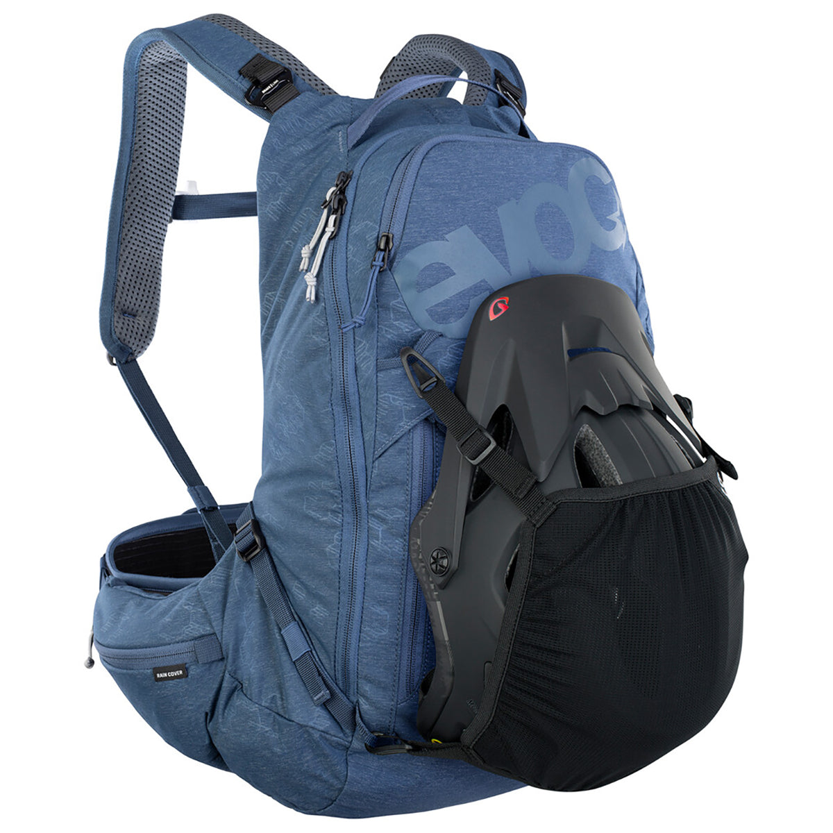 Zaino con Back Pack EVOC TRAIL PRO 16 Blu