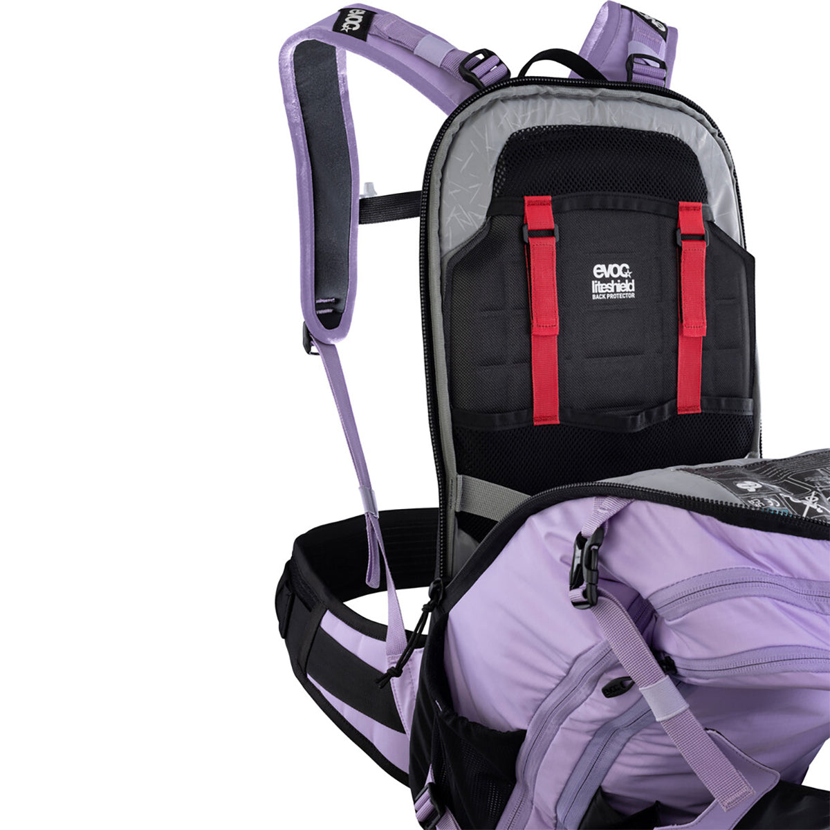 Zaino con Back Pack EVOC TRAIL E-RIDE 20 Rosa