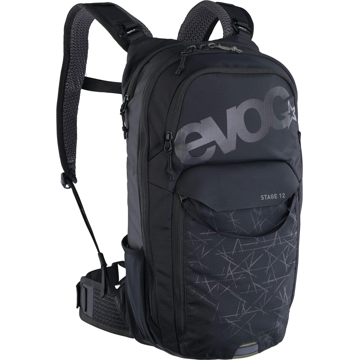 Zaino EVOC STAGE 12 NERO + Borsa acqua EVOC 2L