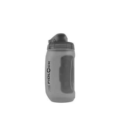 Kit Borraccia e Portaborraccia FIDLOCK TWIST BIKE BASE 450 ml Fumé
