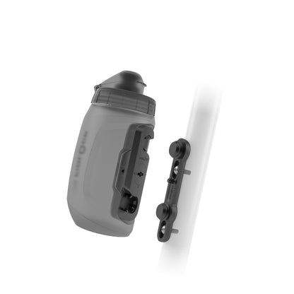 Kit Borraccia e Portaborraccia FIDLOCK TWIST BIKE BASE 450 ml Fumé
