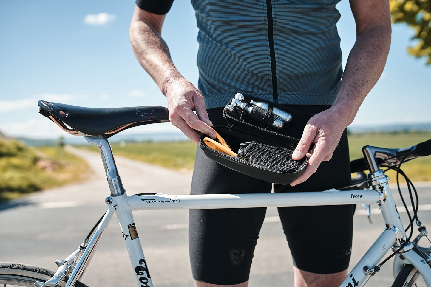 Custodia per attrezzi FIDLOCK TWIST TOOLBOX + BASE BIKE Nero