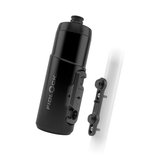 Kit bottiglia e portaborraccia FIDLOCK TWIST BIKE BASE 600 ml Nero