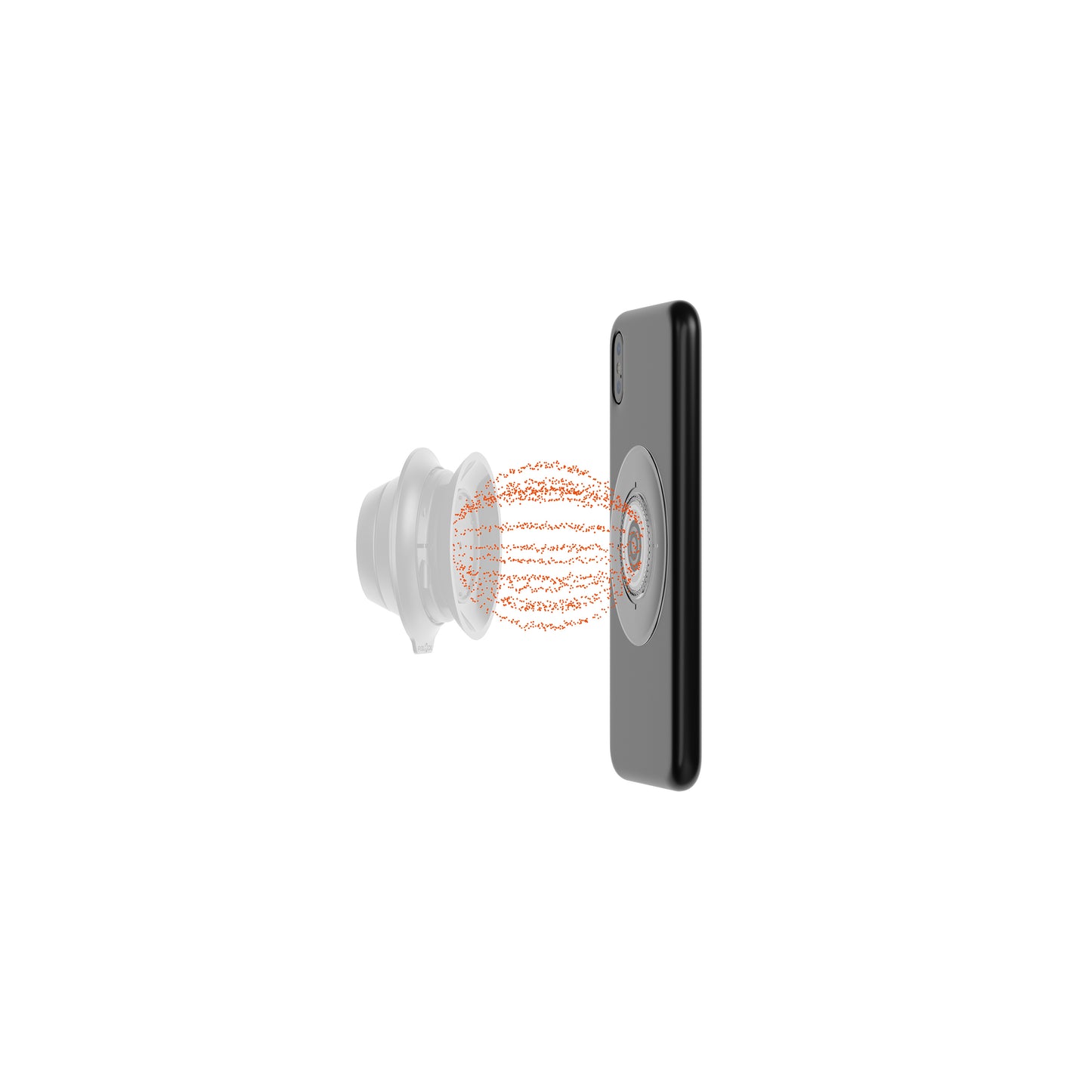 FIDLOCK VACUUM Toppa universale per smartphone trasparente
