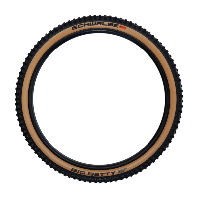 Copertone SCHWALBE BIG BETTY 27.5x2.40 ADDIX SOFT SUPERGRAVITY Tubeless Ready Soft Nero/Marrone
