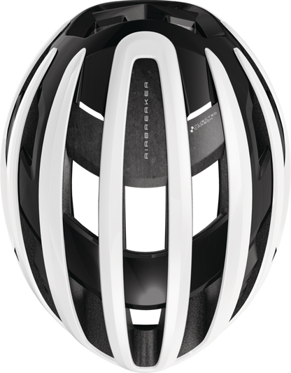 Casco da Strada ABUS AIRBREAKER 2.0 Shiny Bianco