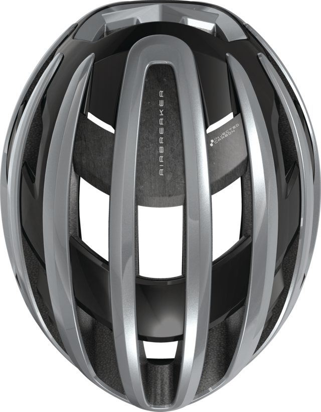 ABUS AIRBREAKER 2.0 Casco da strada Grigio