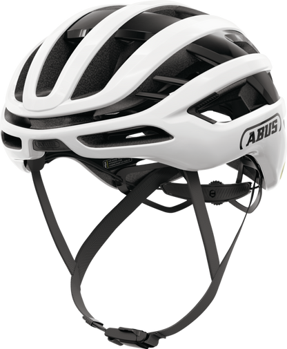 Casco da Strada ABUS AIRBREAKER 2.0 MIPS Shiny Bianco