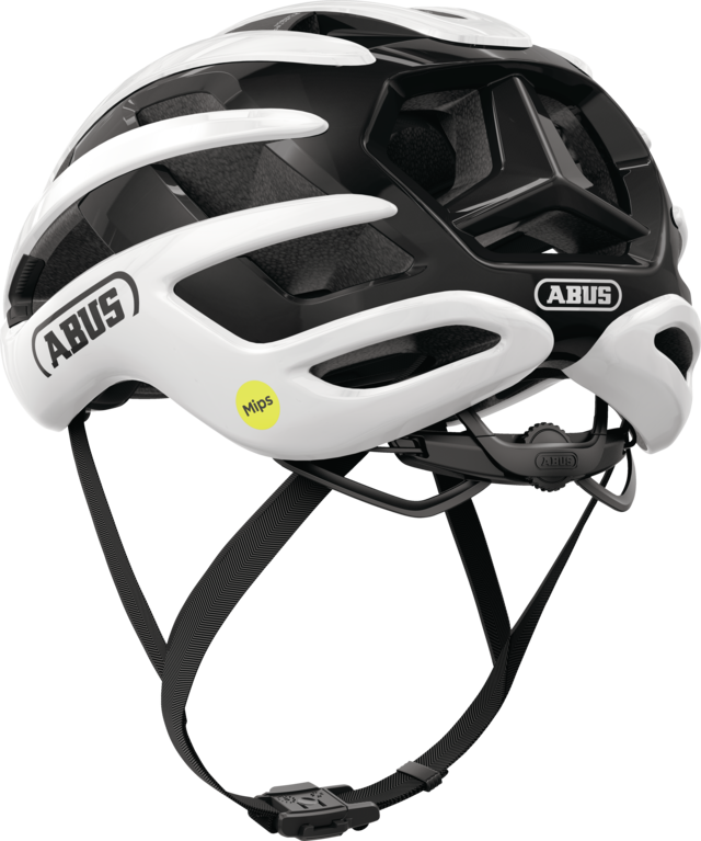 ABUS AIRBREAKER 2.0 MIPS Casco da strada Bianco lucido