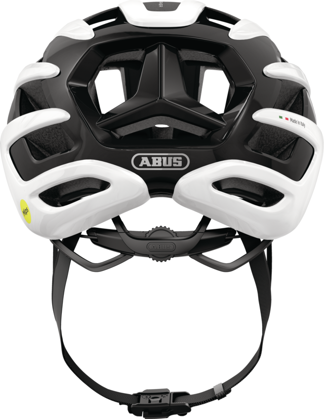 ABUS AIRBREAKER 2.0 MIPS Casco da strada Bianco lucido