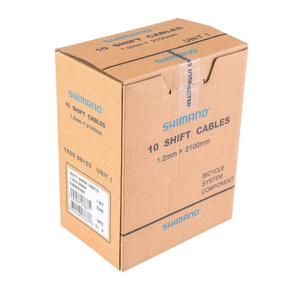 Cavi del Deragliatore SHIMANO Acciaio (x10)