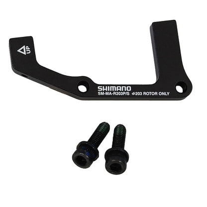 Adattatore Pinza Posteriore PM / IS SHIMANO SM-MA-R203P/S Disco 203 mm (+63mm)