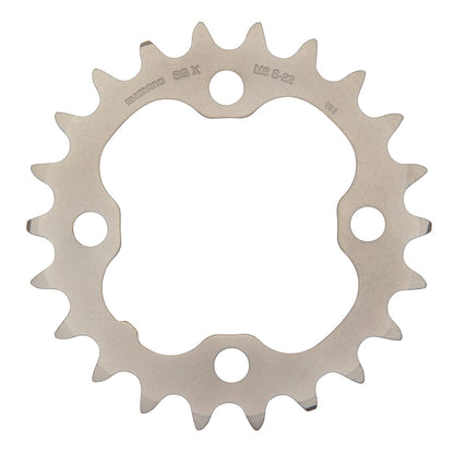 Piatto Interno SHIMANO DEORE M590 9V 4 Fori 64 mm Argento