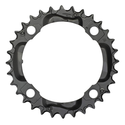 Piatto Intermedio SHIMANO DEORE M590 9V 4 Fori 104 mm Nero