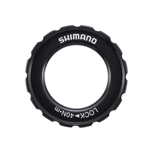 Dado di bloccaggio centrale esterno SHIMANO per perno passante da 15/20 mm *