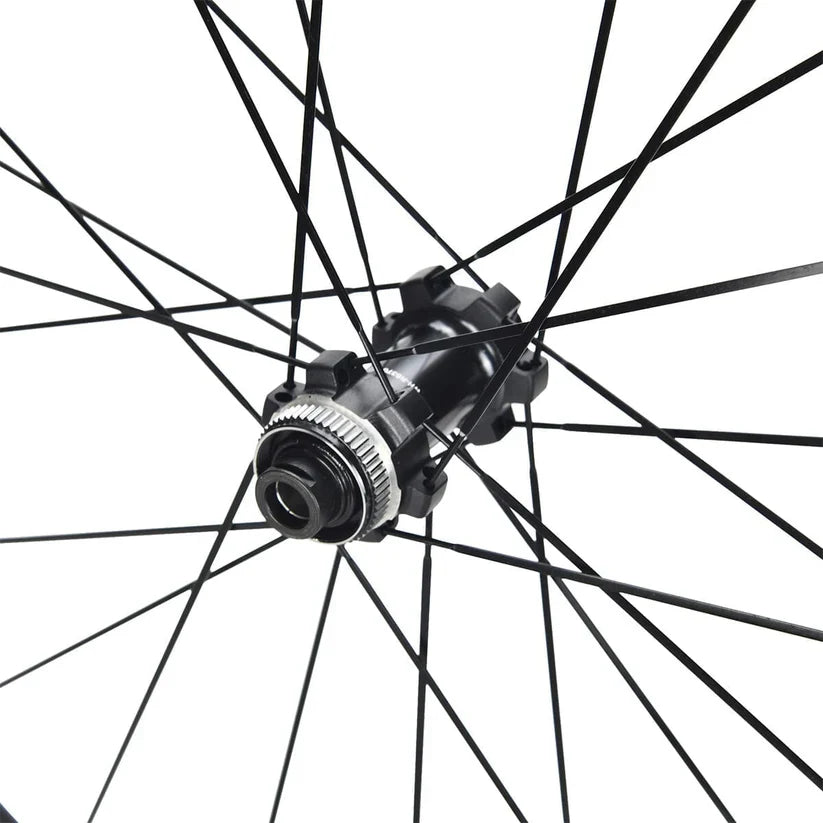 Coppia di ruote SHIMANO RS370 Tubeless Ready (bloccaggio centrale)