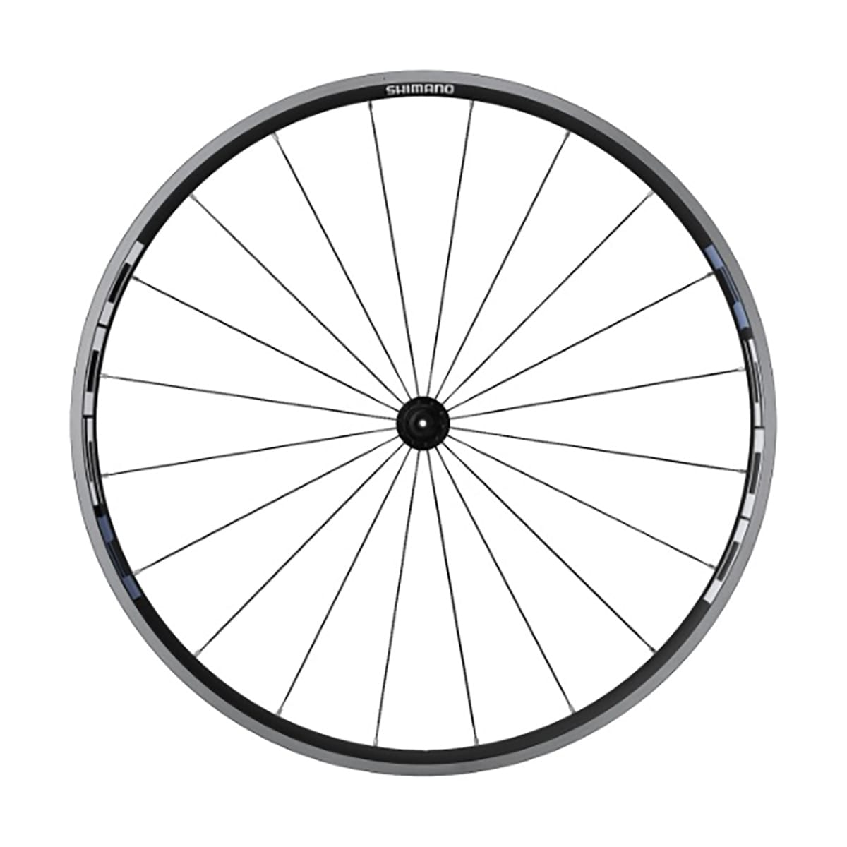 Ruota anteriore SHIMANO R501-A con pneumatici Tubetype