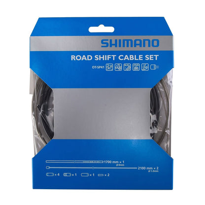 Kit Cavi e Guaine Deragliatore SHIMANO SP41 Inox
