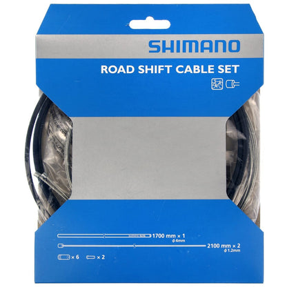 Kit Cavi e Guaine per Deragliatore SHIMANO in Acciaio