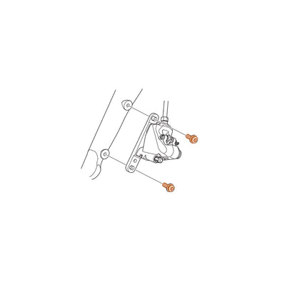 Vite di Fissaggio Pinza Anteriore SHIMANO DURA-ACE FLATMOUNT R9170