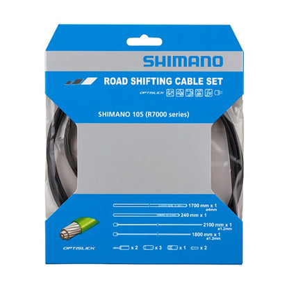 Kit Cavi e Guaine per Deragliatore Strada SHIMANO Optislick