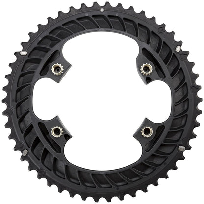 Piatto Esterno 11V SHIMANO 105 R7000 110 mm Nero