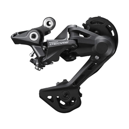 Deragliatore Posteriore SHIMANO DEORE RD-M4120-SGS 2x10/11V Pattino Lungo