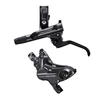 Freno anteriore SHIMANO DEORE M6120 — leva BL-M6100 e pinza freno BR-M6120